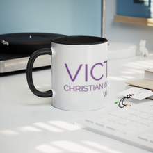 Load image into Gallery viewer, 11oz_Black_Accent_Mug_Mug_Lifestyle_Record_Player_Mockup.png
