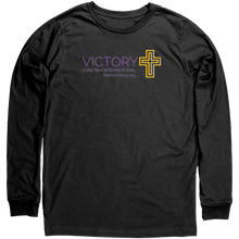 Load image into Gallery viewer, Canvas_Unisex_Long_Sleeve_Shirt_-_VCIM_Black_Mockup.png