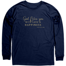 Load image into Gallery viewer, Canvas_Unisex_Long_Sleeve_Shirt_Navy_Mockup.png