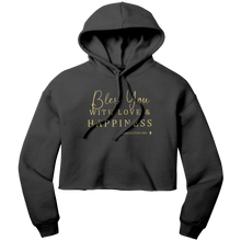 Load image into Gallery viewer, Crop_Hoodie_Bless_You_Black_Front_Mockup.png