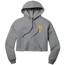 Load image into Gallery viewer, Crop_Hoodie_We_are_Victory_Storm_Front_Mockup.png