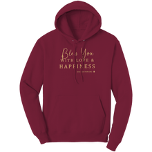 Load image into Gallery viewer, Hoodie_Bless_You_Cardinal_Red_Front_Mockup.png
