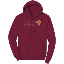 Load image into Gallery viewer, Hoodie_VCIM_Cardinal_Red_Front_Mockup.png