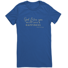 Load image into Gallery viewer, Womens_TShirt_True_Royal_Mockup.png
