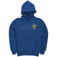 Load image into Gallery viewer, Youth_Hoodie_VCIM_Royal_Blue_Front_Mockup.png