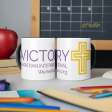 Load image into Gallery viewer, 11oz Black Accent Mug