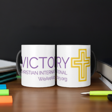 Load image into Gallery viewer, 11oz Black Accent Mug